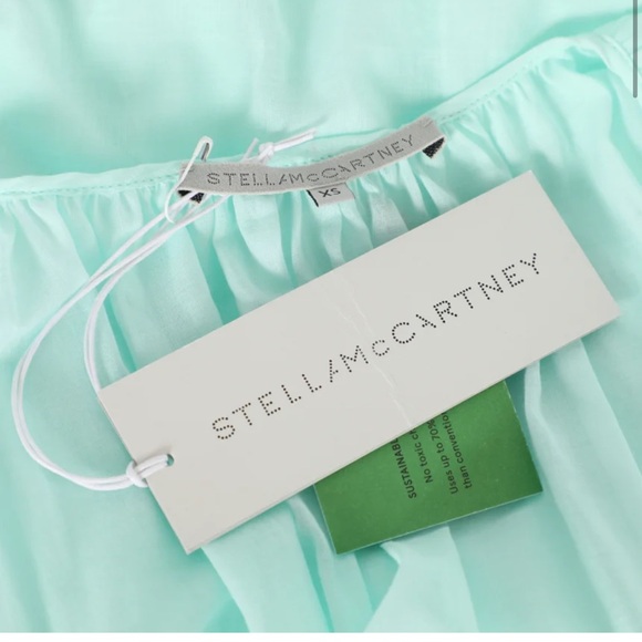 Stella McCartney**Turquoise Maxi Coverup Dress***XS,Small,Med.,Large***$1080 NWT - Picture 3 of 9